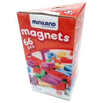 Miniland Set 66 litere mari magnetice