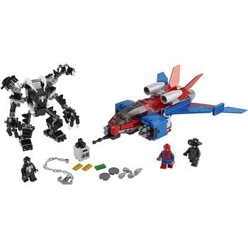 LEGO ® Spiderjet contra Robotul Venom