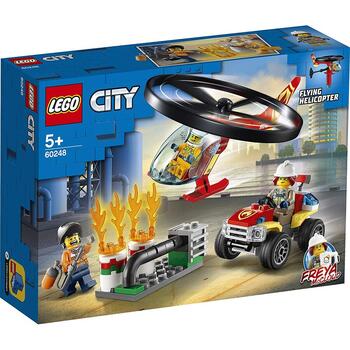 LEGO ® Interventie cu elicopterul de pompieri