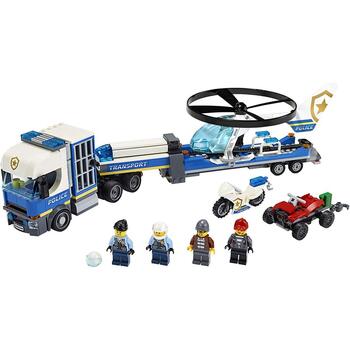 LEGO ® Transportul elicopterului de politie