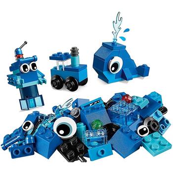 LEGO ® Caramizi creative albastre