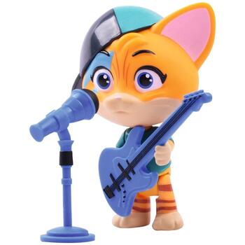 Figurina Smoby 44 Cats Lampo 7,7 cm cu microfon si chitara
