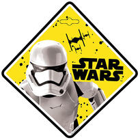 Semn de avertizare Baby on Board Star Wars Stormtrooper Seven SV9624