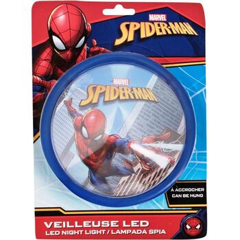 Lampa de veghe LED Spiderman Blue SunCity LEY2053LQB