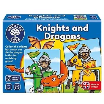 Orchard Toys Joc educativ - puzzle Cavaleri si Dragoni KNIGHTS AND DRAGONS