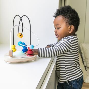 Bright Starts Baby Einstein – Jucarie cu bile din lemn Hape Color Mixer