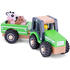 New Classic Toys Tractor cu trailer - animale