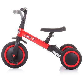 Tricicleta si bicileta Chipolino Smarty 2 in 1 red