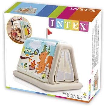 Intex Cort gonflabil copii Animal Trails 127 x 112 x 116 cm - 3-6ani