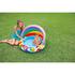 Intex Piscina gonflabila copii cu parasolar Winnie The Pooh 102 x 69 cm