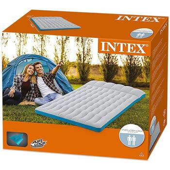 Intex Saltea gonflabila camping 2 persoane - 193 x 127 x 24 cm