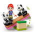 LEGO ® Casuta ursilor panda
