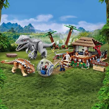 LEGO ® Indominus Rex contra Ankylosaurus