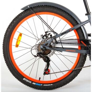 E&L Cycles Bicicleta E&L Rocky 24 inch 6 viteze, portocalie