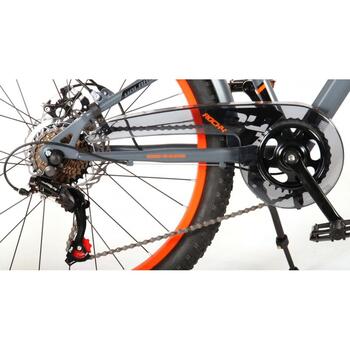 E&L Cycles Bicicleta E&L Rocky 24 inch 6 viteze, portocalie