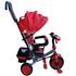Baby Mix Tricicleta multifunctionala cu sunete si lumini Lux Trike Red