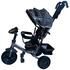 Baby Mix Tricicleta multifunctionala cu sunete si lumini Lux Trike Dark Blue