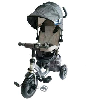 Baby Mix Tricicleta cu sezut reversibil Sunrise Turbo Trike Gri