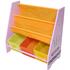 Style Organizator carti si jucarii cu cadru din lemn Pink Crayon