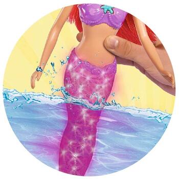 Simba Papusa Steffi Love, Light and Glitter, Mermaid 34 cm