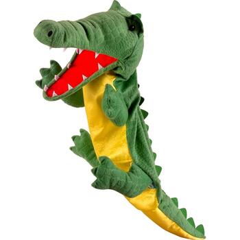Fiesta Crafts Marioneta de mana Crocodil Mare