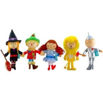 Fiesta Crafts Set 5 Marionete pentru deget Vrajitorul din Oz