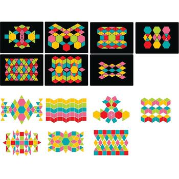 Fiesta Crafts Set magnetic cu forme geometrice