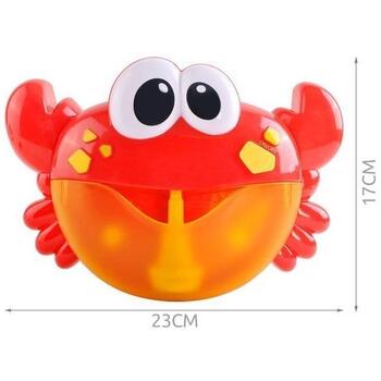 Iso Trade Jucarie de baie, Crab cu baloane muzicale de sapun