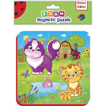 Roter Kafer Puzzle magnetic Pisicute