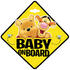 Seven Semn de avertizare Baby on Board Winnie the Pooh