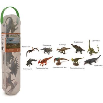 Collecta Cutie cu 10 minifigurine Dinozauri set 1