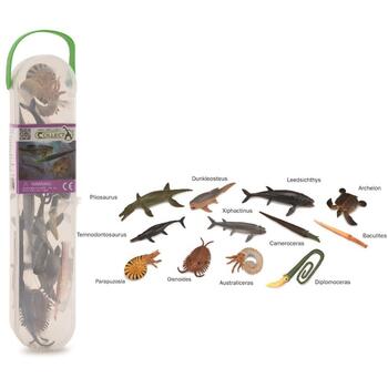 Collecta Cutie cu 12 minifigurine Animale marine preistorice