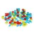 Miniland Joc de constructii cu 100 piese translucide