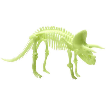 Brainstorm Toys Schelet Triceratops reflectorizant