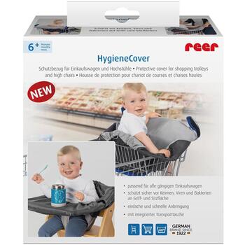 REER Husa de protectie igienica HygieneCover pentru carucioare de cumparaturi si scaune de masa
