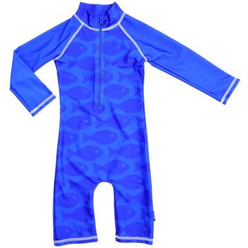 Swimpy Costum de baie Fish Blue marime 62- 68 protectie UV