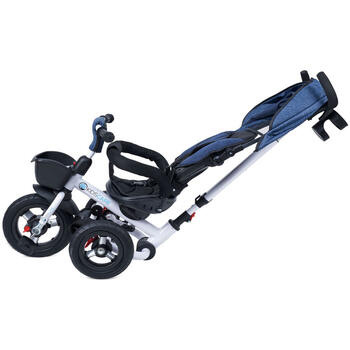 Tricicleta pliabila cu scaun rotativ Davos albastru KidsCare