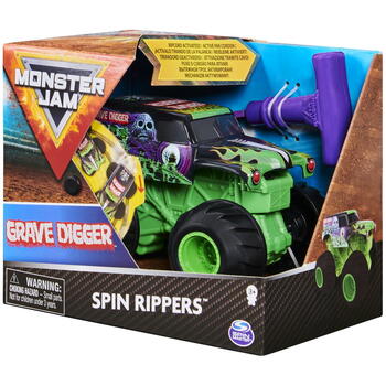 Spin Master Monster Jam Grave Digger Seria Spin Rippers Scara 1 La 43