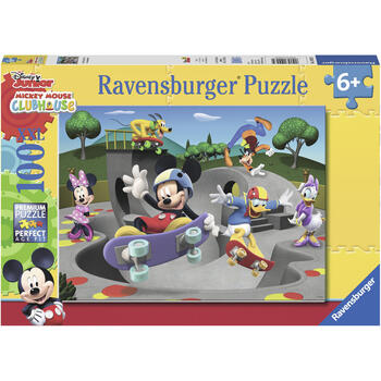 Ravensburger Puzzle Mickey Cu Skateboard, 100 Piese
