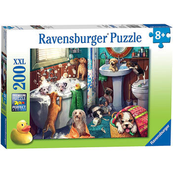 Ravensburger Puzzle Catelusi In Baie, 200 Piese
