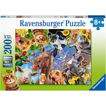 Ravensburger Puzzle Portret Cu Animale, 200 Piese