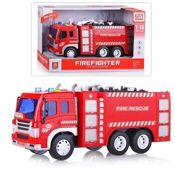 Best of China Masinuta Pompieri Cu Functiuni Fire Rescue Scara 1 La 16