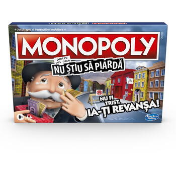 Hasbro Monopoly Pentru Cei Care Nu Stiu Sa Piarda