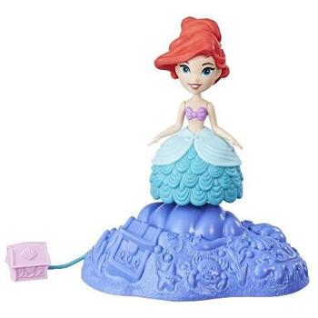 Hasbro Mini figurina Disney Princess Ariel cu suport rotativ