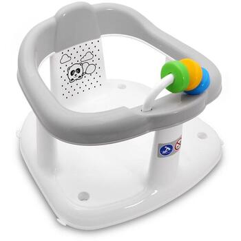 Lorelli Scaun de baie pentru bebe -  antiderapant -  Panda  -  Grey