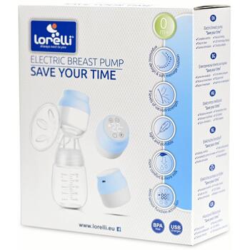 Lorelli Pompa de san electrica -  Save Your Time -  display LED -  2 moduri de functionare -  Blue