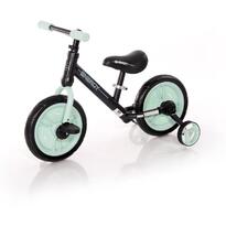 Bicicleta Energy -  cu pedale si roti ajutatoare -  Green
