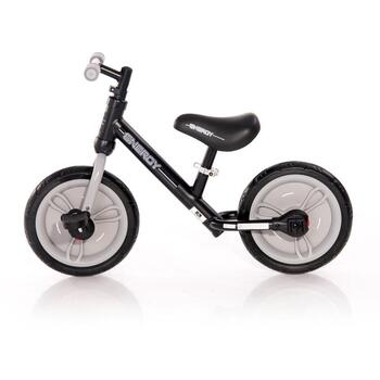 Lorelli Junior Bicicleta Energy -  cu pedale si roti ajutatoare -  Grey