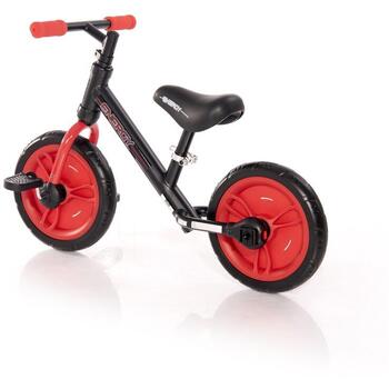 Lorelli Junior Bicicleta Energy -  cu pedale si roti ajutatoare -  Red