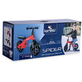 Lorelli Bicicleta fara pedale SPIDER -  Black